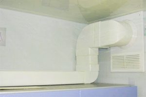 Установка воздуховода для кухонной вытяжки в Сысерти