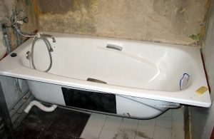 Установка стальной ванны в Сысерти